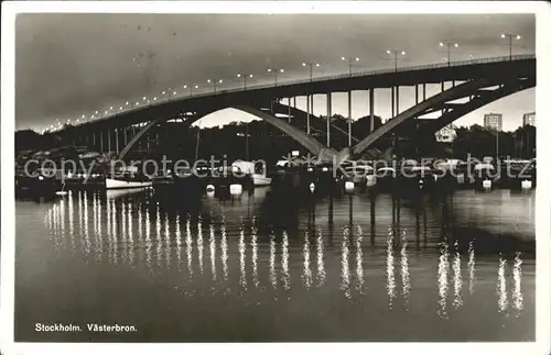 Stockholm Vaesterbron Kat. Stockholm