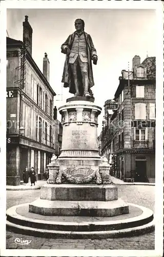 Langres Statue Diderot Kat. Langres