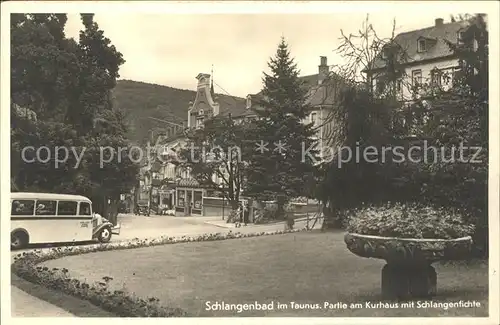 Schlangenbad Taunus Kurhaus Kat. Schlangenbad