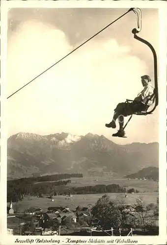 Kempten Allgaeu Sessellift Bolsterlang Kat. Kempten (Allgaeu)