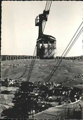 Oberwiesenthal Erzgebirge Fichtelberg Seilbahn Kat. Oberwiesenthal