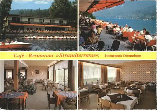 Helminghausen Cafe Restaurant Strandterrasse Diemelsee Gastraeume Kat. Marsberg