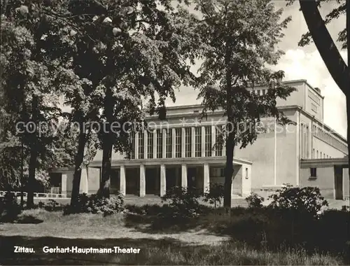 Zittau Gerhart Hauptmann Theater Kat. Zittau