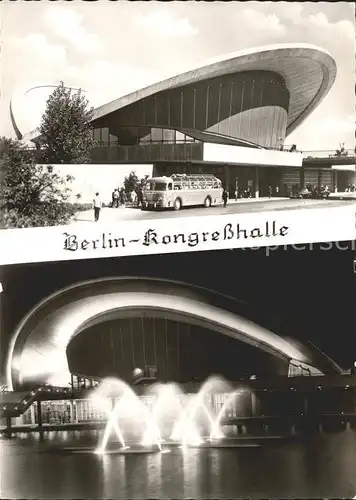 Berlin Kongresshalle Wasserspiele Kat. Berlin