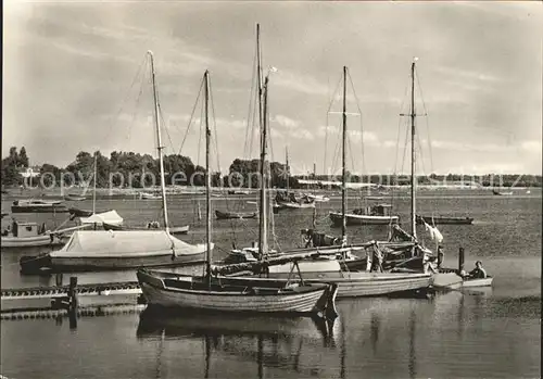 Rerik Ostseebad Am Haff Fischerboote Kat. Ostseebad Rerik