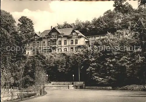 Tharandt Ferienheim Franz Mehring Kat. Tharandt