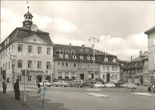 Bad Salzungen Markt Rathaus Kat. Bad Salzungen