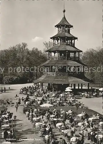 Muenchen Chinesischer Turm Kat. Muenchen