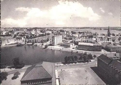 Kiel Blick vom Rathausturm Kat. Kiel