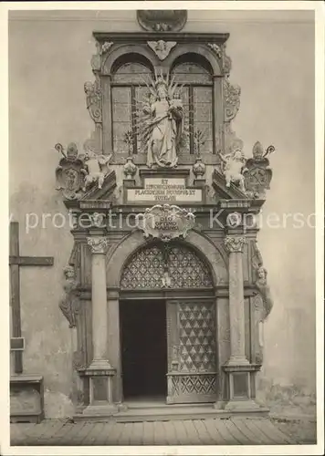 Schlaegl Praemonstratenserstift Schlaegl Kirchenportal Kat. Schlaegl