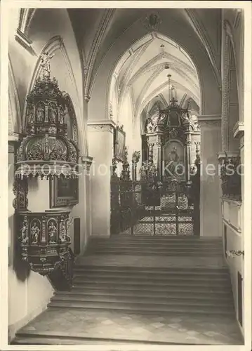 Schlaegl Praemonstratenserstift Schlaegl Stiftskirche Inneres Kat. Schlaegl