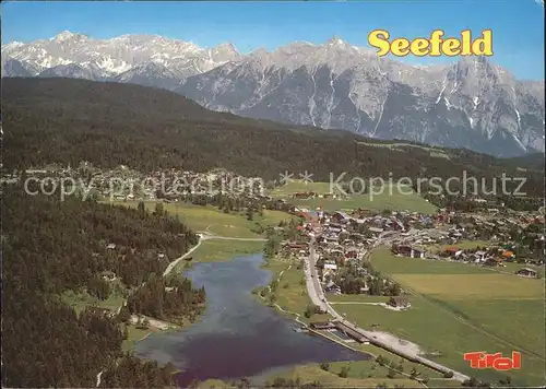 Seefeld Tirol Fliegeraufnahme Kat. Seefeld in Tirol