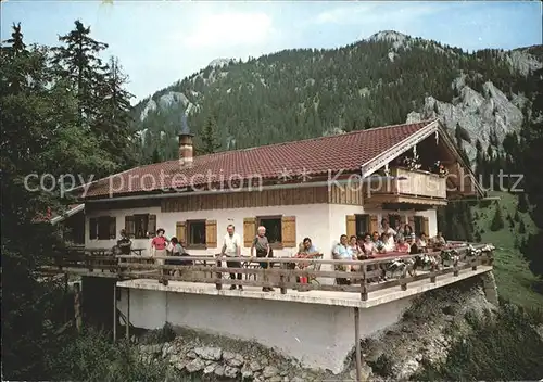 Fischbachau Berggasthof Kesselalm Kat. Fischbachau