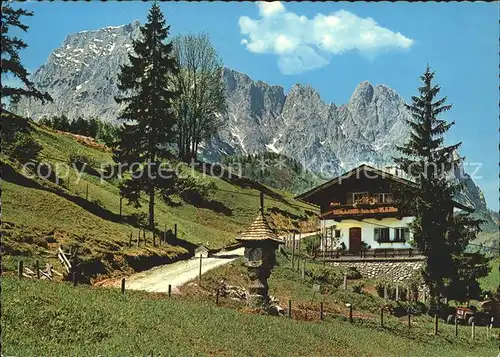 Koessen Tirol Huette Alpen Kat. Koessen