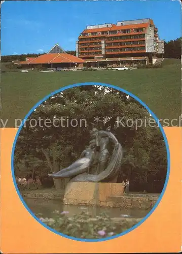 Palanga Gasthof Vanagupe Skulptura Jurate Kastytis Kat. Palanga