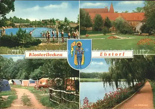 Ebstorf Klosterflecken Waldbad Campingplatz Kat. Ebstorf