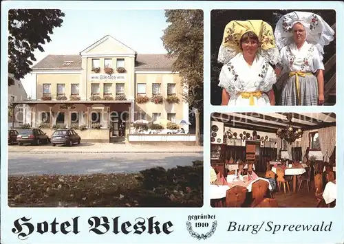Burg Spreewald Hotel Bleske  Kat. Burg Spreewald