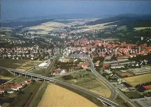 Bad Gandersheim Fliegeraufnahme Kat. Bad Gandersheim