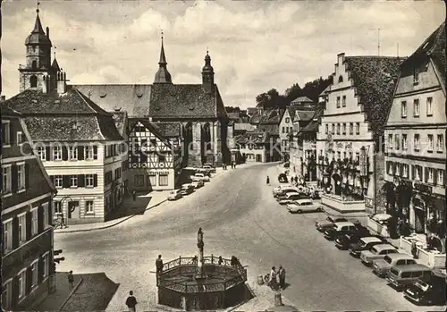 Feuchtwangen Marktplatz Romantischen Strasse Kat. Feuchtwangen