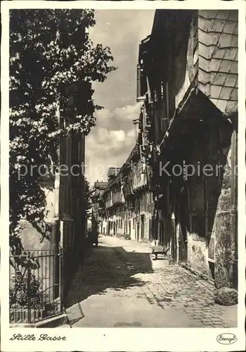 Dresden Stille Gasse Kat. Dresden Elbe