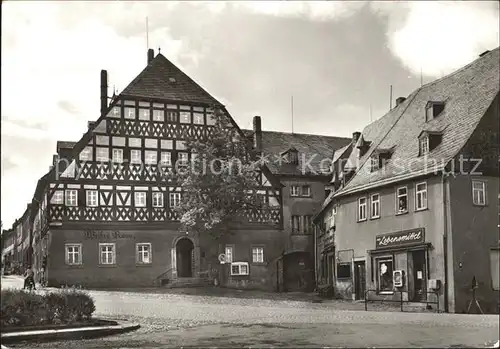 Hartenstein Zwickau Historische Gaststaette Weisses Ross Kat. Hartenstein Zwickau