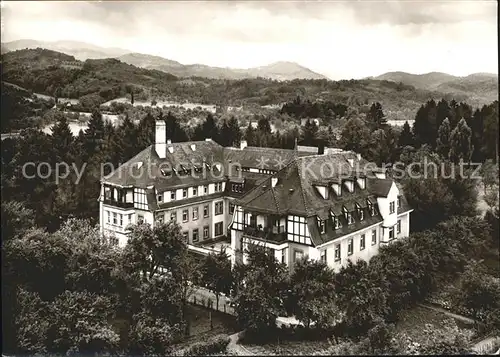 Obersasbach Sanatorium Marienheim Erlenbad Kat. Sasbach