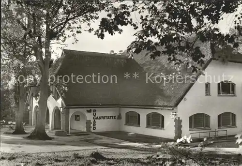 Bergen Ruegen Rugard Gasthaus Kat. Bergen