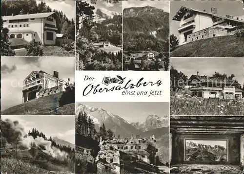 Obersalzberg Teilansichten Kat. Berchtesgaden