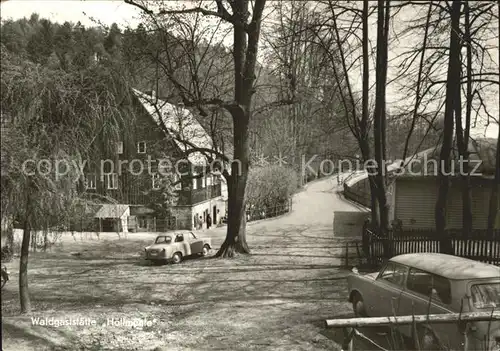 Penig Waldgaststaette Hoellmuehle Kat. Penig