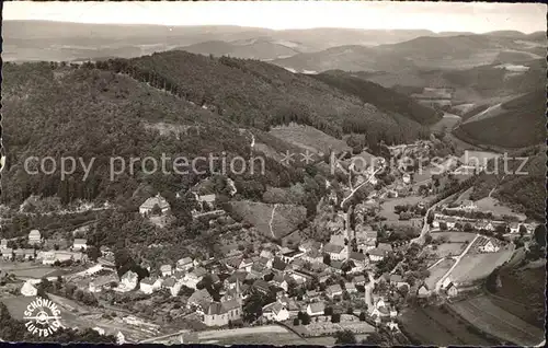 Bilstein Sauerland Sauerland Fliegeraufnahme / Lennestadt /Olpe LKR