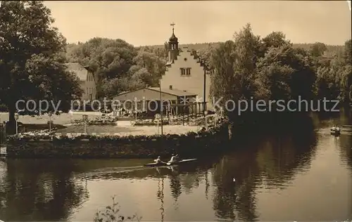 Rodewisch Gondelteich Schloss Kat. Rodewisch