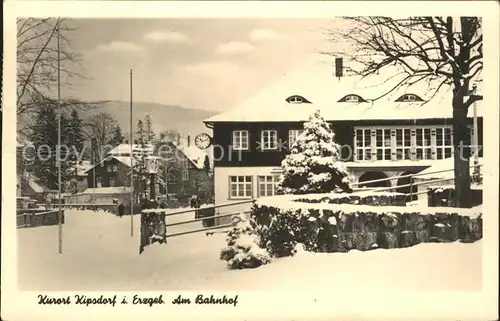 Kipsdorf Bahnhof Kat. Altenberg