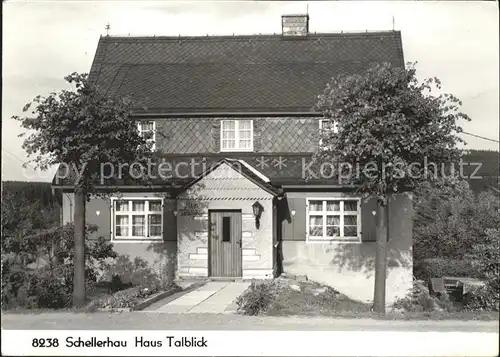 Schellerhau Haus Talblick Kat. Altenberg