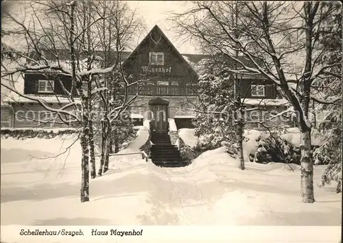 Schellerhau Haus Mayenhof Kat. Altenberg