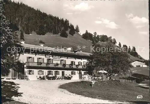 Ramsau Berchtesgaden Gasthof Cafe Hindenburglinde Kat. Ramsau b.Berchtesgaden