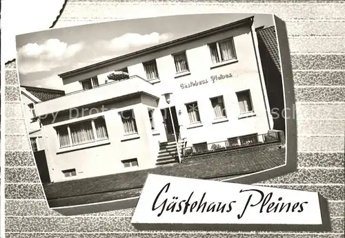 Norderney Nordseebad Gaestehaus Pleines Kat. Norderney