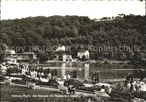 Kettwig Stausee Restaurant Seeblick Kat. Essen