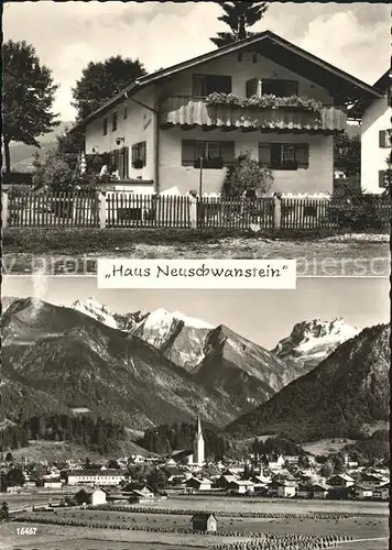 Oberstdorf Haus Neuschwanstein  Kat. Oberstdorf