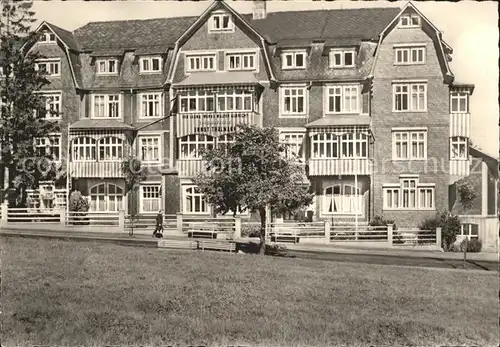 Neuhaus Rennweg Erholungsheim Ernst Thaelmann VEB Leuna Werke Walter Ulbricht Kat. Neuhaus Rennweg