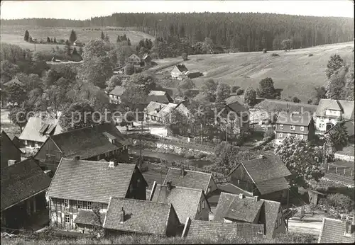 Koenigshuette Harz Blick vom Bocksberg Kat. Elbingerode Harz