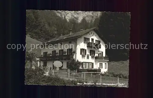 Oberaudorf Haus Dachauzer Kat. Oberaudorf