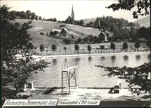 Rechenberg Bienenmuehle Osterzgebirge Erholungsgebiet FDGB Urlauber Kat. Rechenberg Bienenmuehle