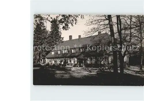 Schmiedefeld Rennsteig Stutenhaus Ferienheim Berggaststaette Kat. Schmiedefeld Rennsteig