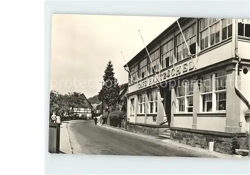 Bad Schandau Postelwitz Cafe Haentzschel Kat. Bad Schandau