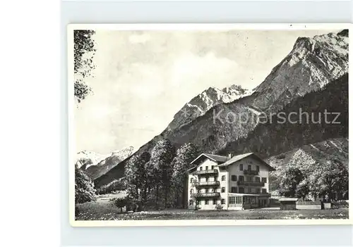 Hinterriss Tirol Herzogl Coburg Gasthof Alpenhof  Kat. Vomp