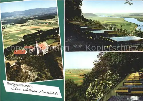 Bogenberg Niederbayern Restaurant zur schoenen Aussicht Kat. Bogen