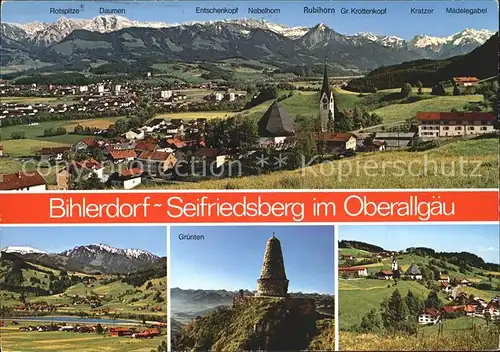 Bihlerdorf Allgaeu Seiftriedsberg Kat. Blaichach