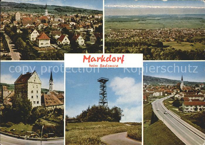 Markdorf Baden Bischofsschloss mit Untertor Kat. Markdorf Nr. kt36240
