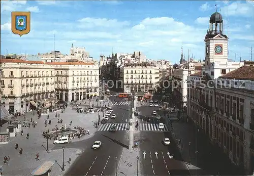 Madrid Spain Puerta del Sol Kat. Madrid