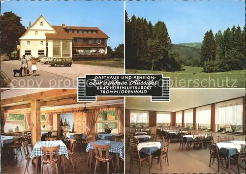 Tromm Odenwald Gasthaus Pension Zur schoenen Aussicht Kat. Grasellenbach